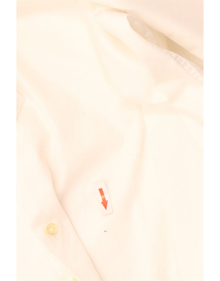 Camisa Slim Masculina Zara XL Branca