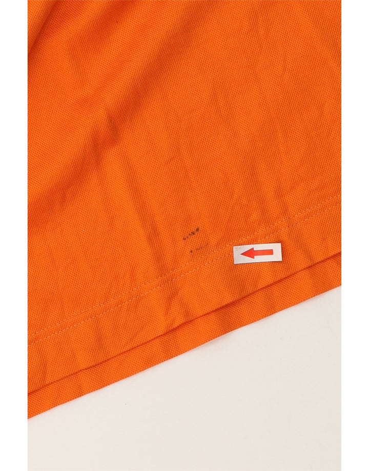 Camisa polo masculina de rugby PAUL & SHARK laranja médio