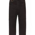 Diesel Mens Zathan Straight Jeans W29 L32 Algodão Preto