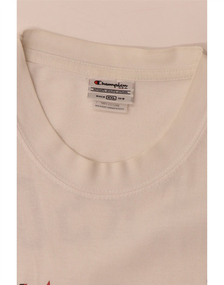 CAMPEÃO Masculino Allen Iverson Philadelphia Graphic Vest Top 2XL Off White