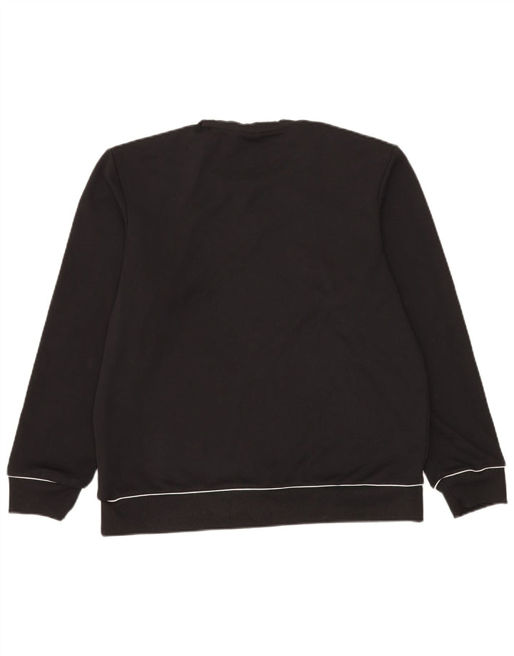 Adidas Mens Climawarm Moletom Jumper UK 42/44 Grande Poliéster Preto