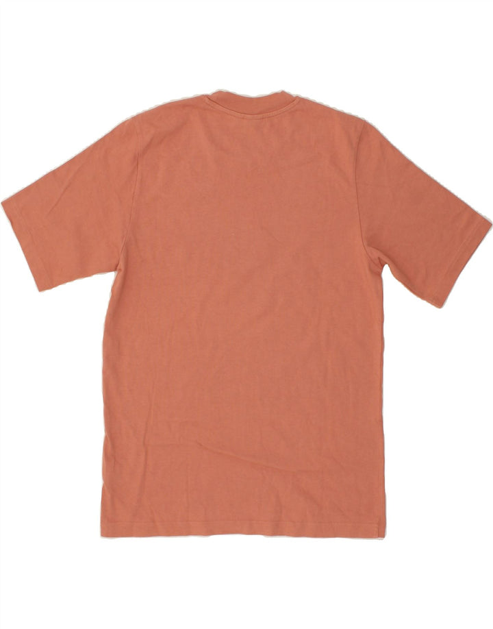 ADIDAS Mens Graphic T-Shirt Top Small Pink Cotton Vintage Adidas and Second-Hand Adidas from Messina Hembry 