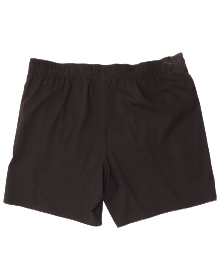 Shorts de natação masculino Puma grande poliéster preto