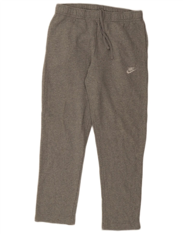 Calça de treino masculina Nike algodão cinza médio