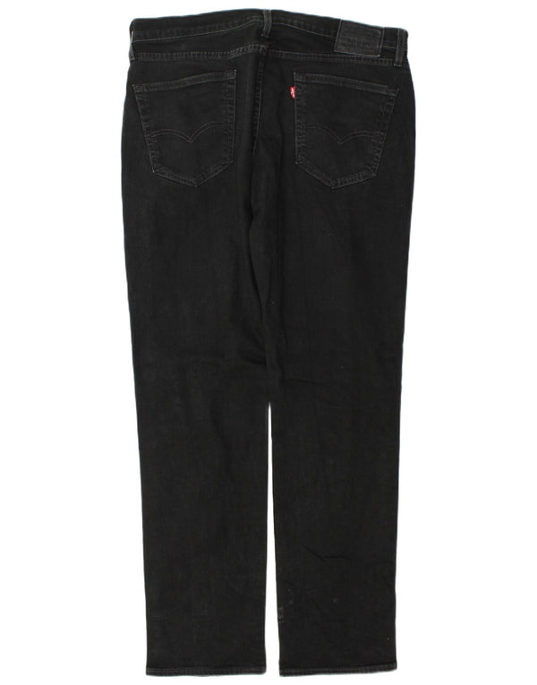 Jeans Levi's 514 Straight Masculino W36 L34 Algodão Preto