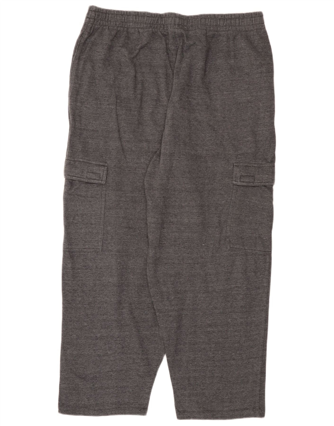 Calça de treino masculina Russell Athletic 2XL algodão manchado cinza