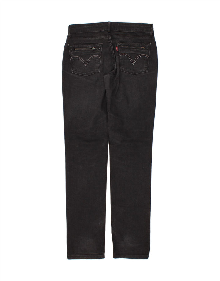 LEVI'S Womens Slim Jeans W32 L34 Black Cotton Vintage Levi's and Second-Hand Levi's from Messina Hembry 