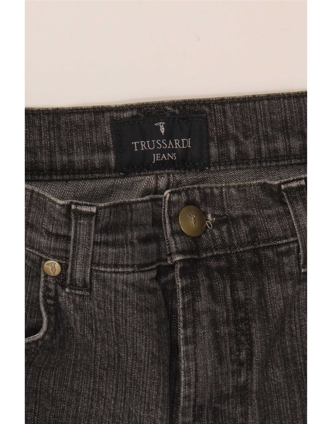 Trussardi Womens Bootcut Jeans W30 L34 Cinza