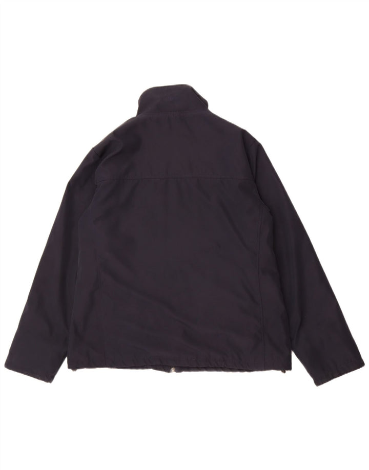 Jaqueta bomber masculina Gant UK 42 XL poliéster azul marinho