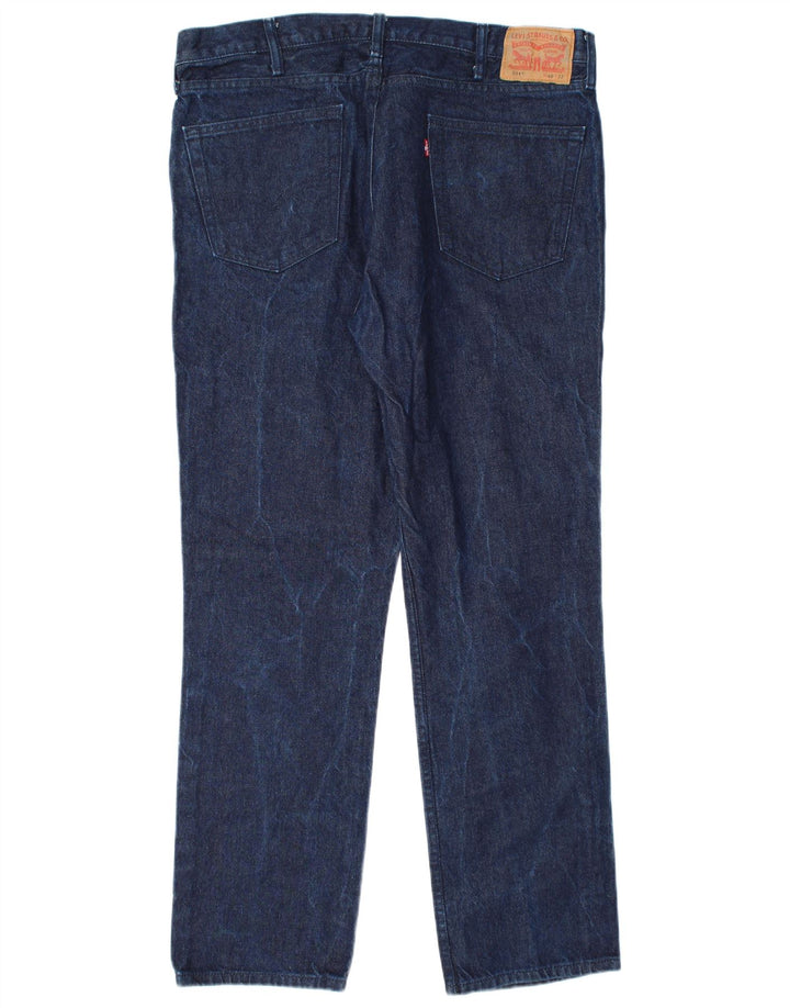 Levi's Masculino 511 Slim Jeans W40 L32 Azul Marinho Algodão Clássico