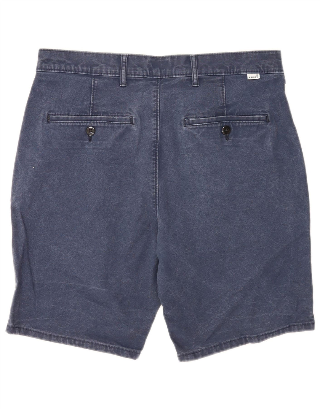 Shorts Chino Masculino Levi's W34 Grande Algodão Azul Marinho