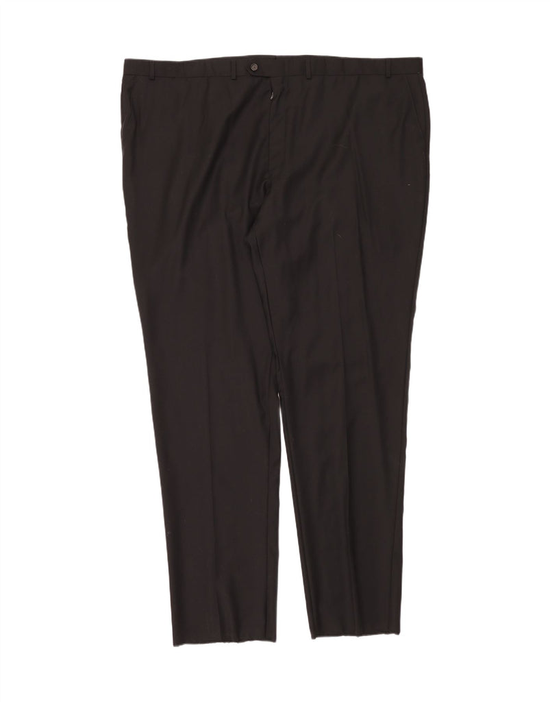 RALPH LAUREN Mens Slim Suit Trousers  W52 L38 Black Wool Vintage Ralph Lauren and Second-Hand Ralph Lauren from Messina Hembry 