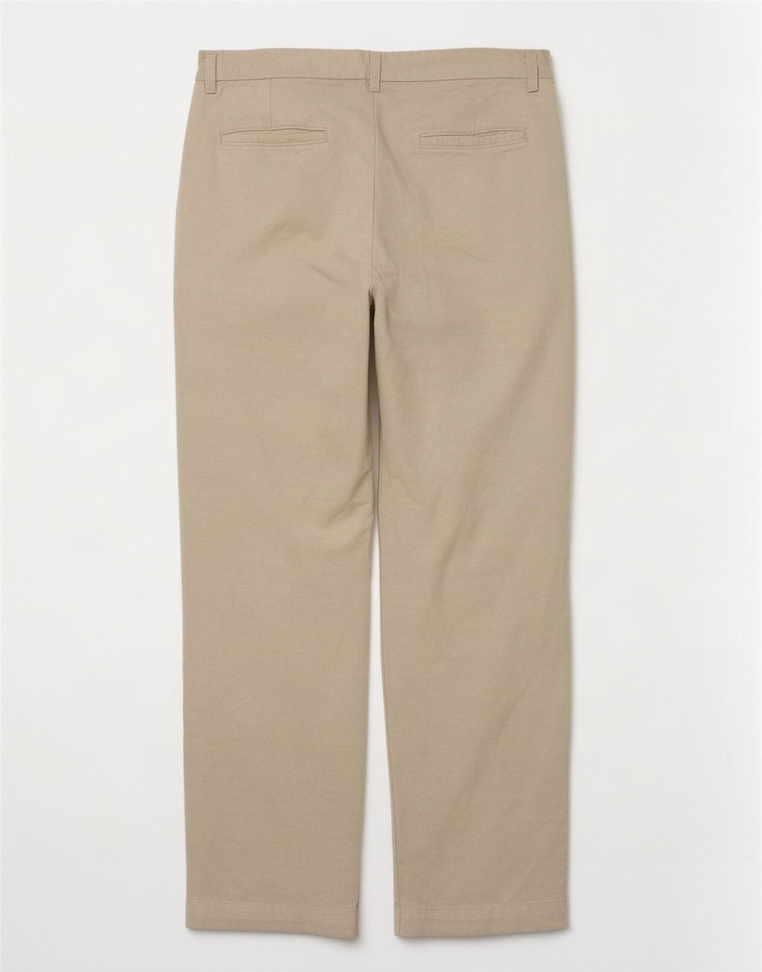 Calça Chino Reta Masculina Vintage W32 L30 Bege