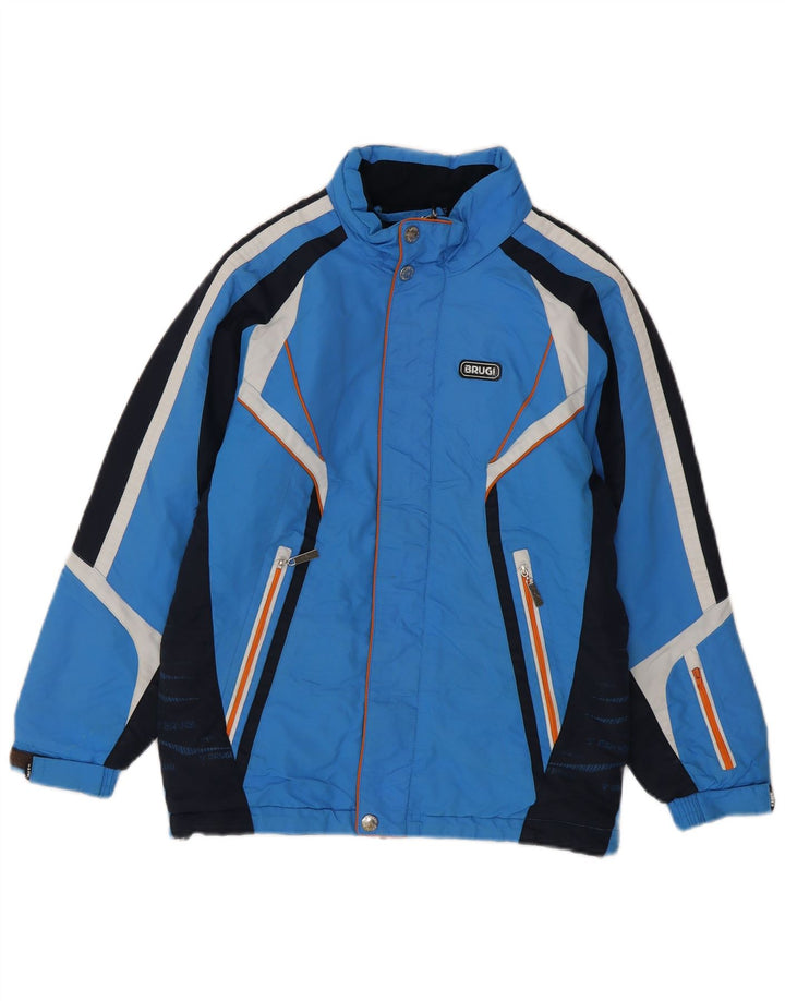Jaqueta de esqui Brugi Boys 11-12 anos azul colorblock poliamida