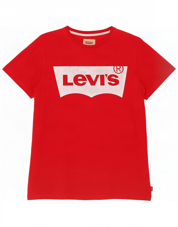 Top Levi's Boys Graphic T-Shirt 15-16 Anos Vermelho