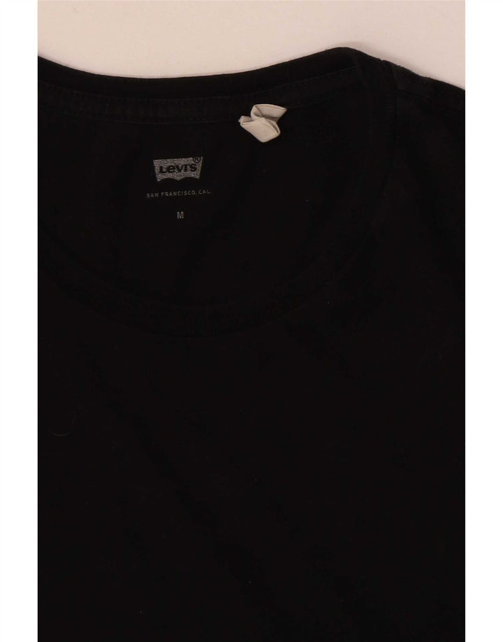 Camiseta masculina Levi's Top Médio Preto