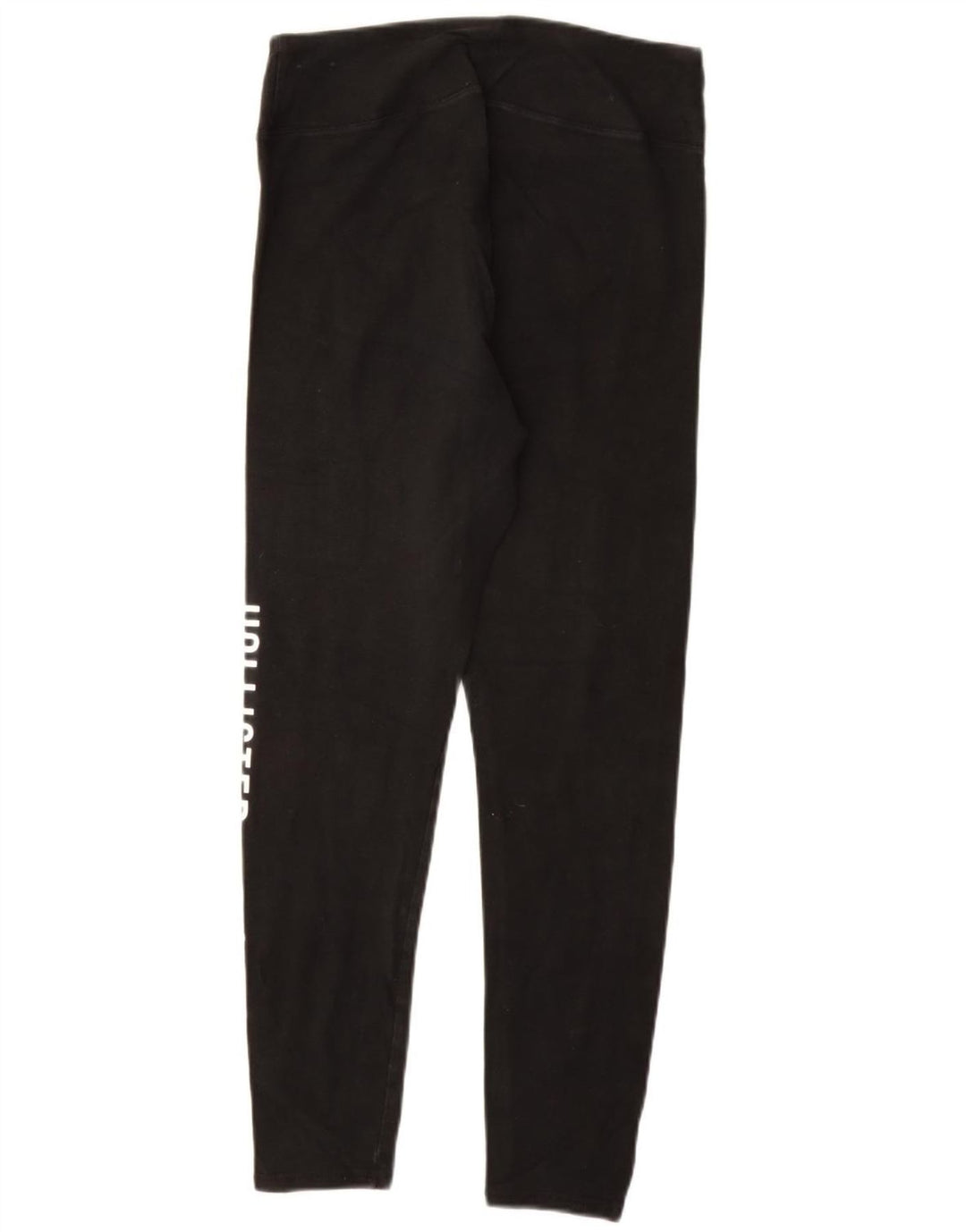 HOLLISTER Leggings Gráficos Femininos Reino Unido 14 Grande Algodão Preto