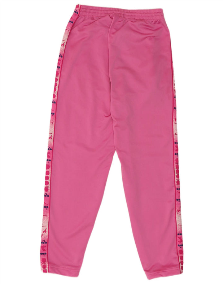 Calça de treino feminina Diadora UK 14 rosa médio