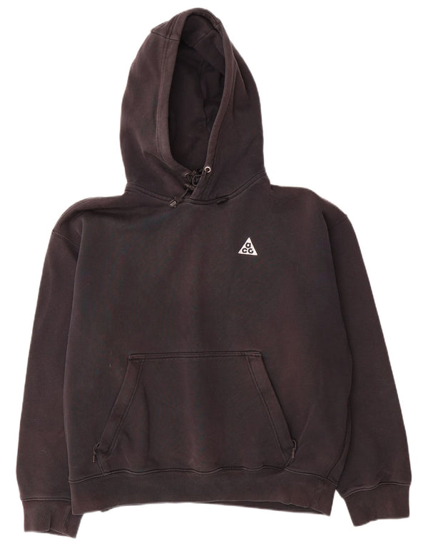Adidas Mens Therma-Fit Loose Fit Hoodie Jumper Médio Algodão Preto