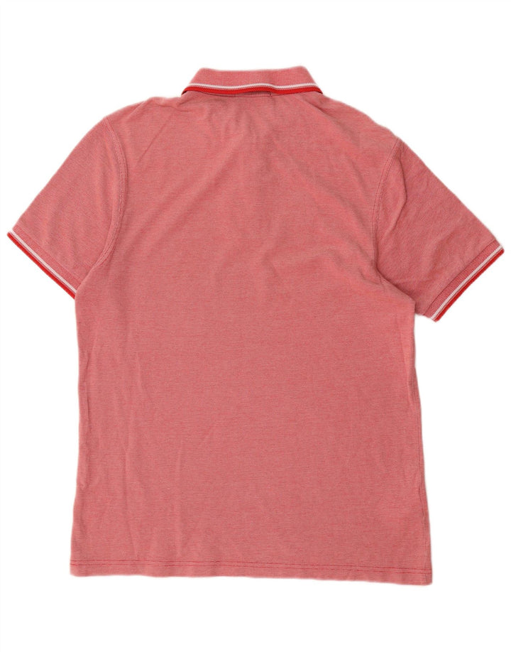 Camisa polo masculina Fred Perry médio algodão vermelho