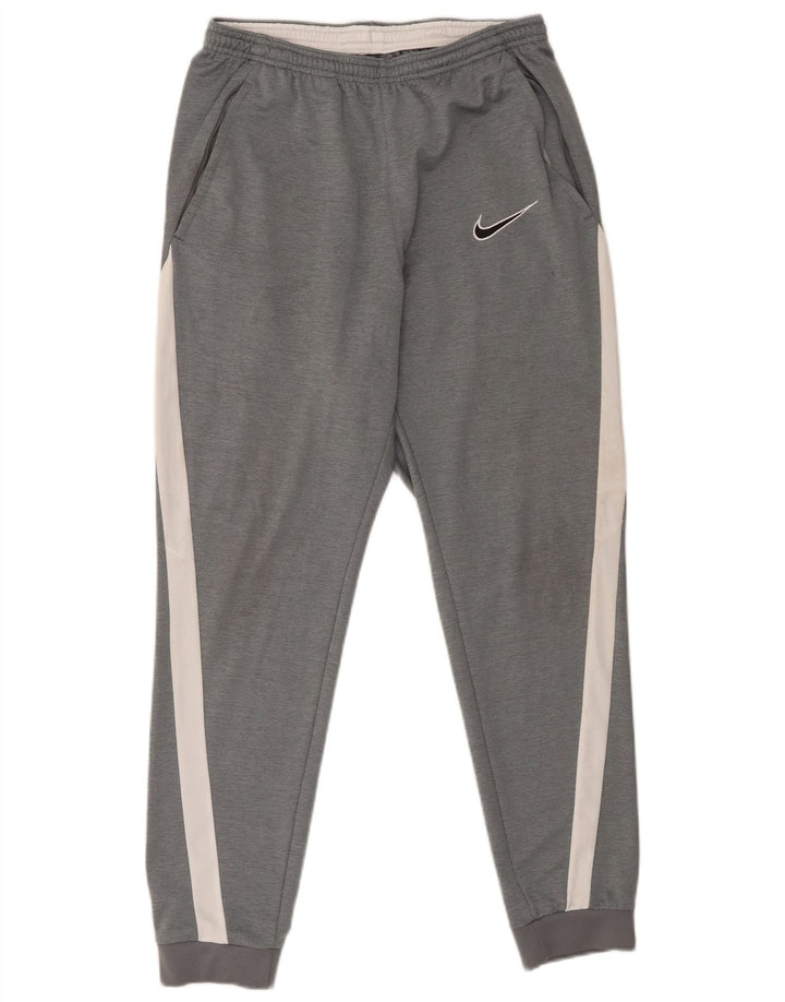 Nike Mens Dri Fit Calças de treino Joggers Medium Grey Colourblock