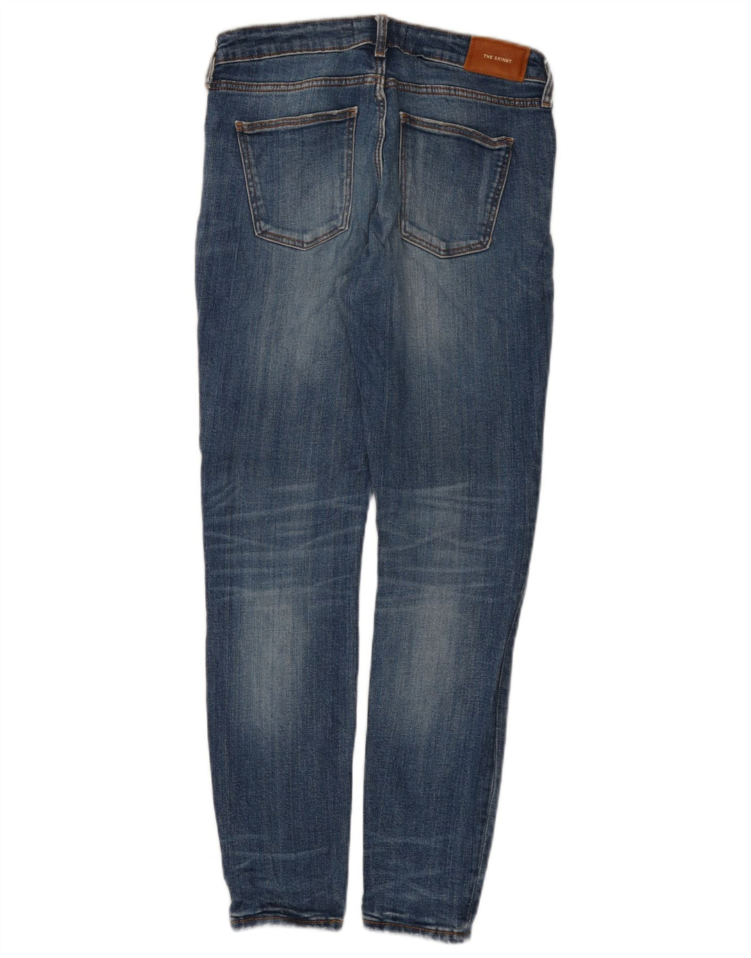 Zara Jeans Slim Feminino EU 40 Médio W30 L28 Azul