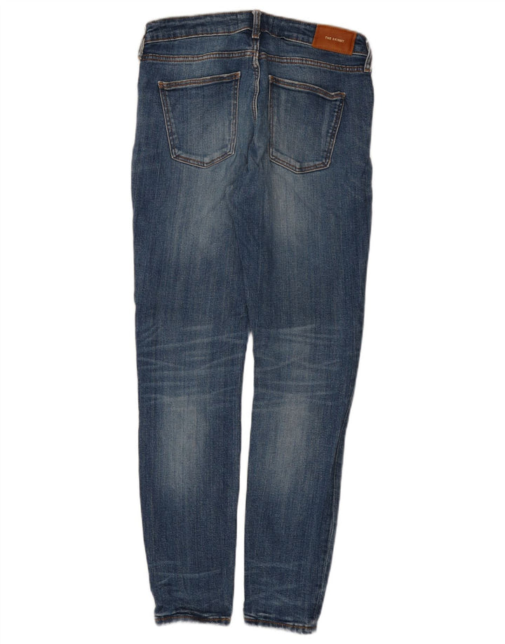 Zara Jeans Slim Feminino EU 40 Médio W30 L28 Azul