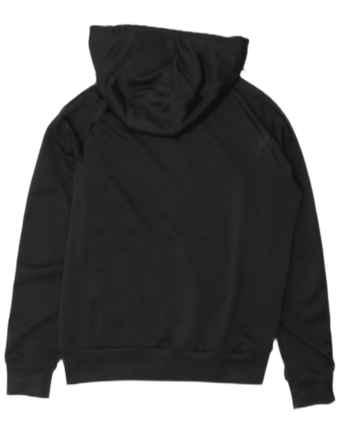 Adidas Womens Tracksuit Top Jacket UK 16 Grande Preto Colourblock Poliéster
