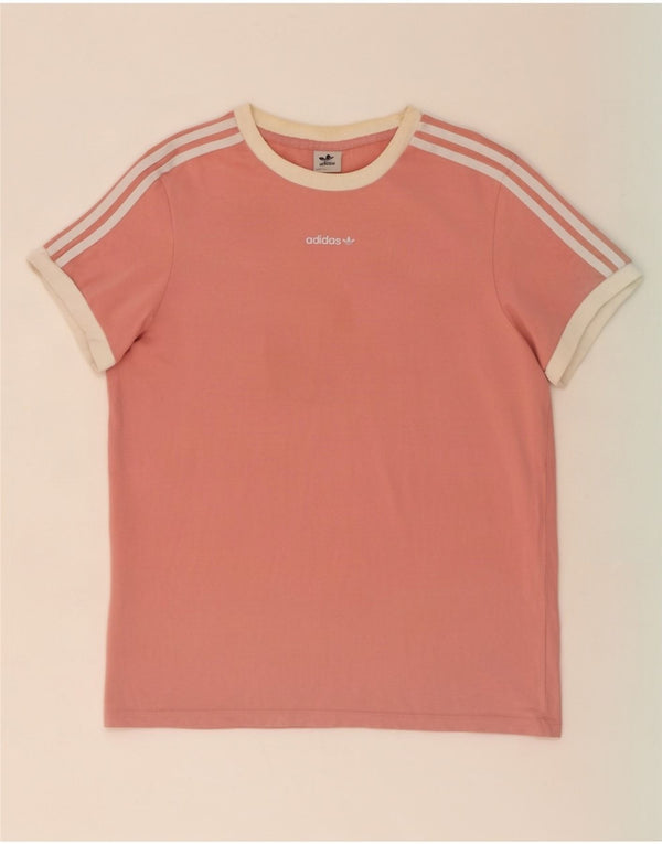 Camiseta Feminina Adidas Top UK 12 Médio Algodão Rosa