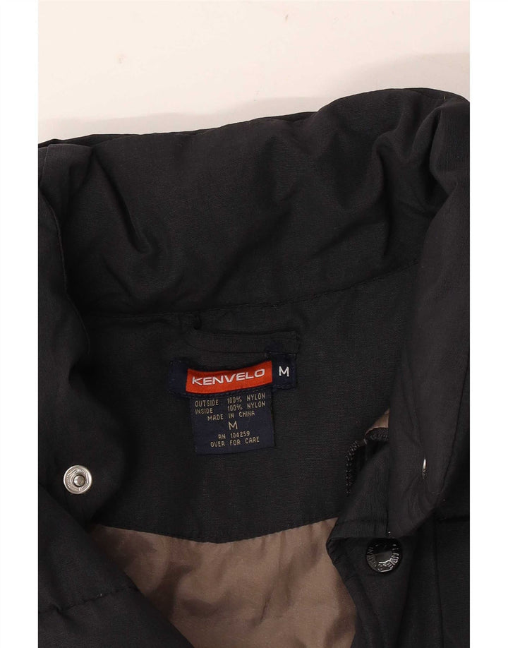 Colete acolchoado masculino Kenvelo UK 38 médio preto nylon
