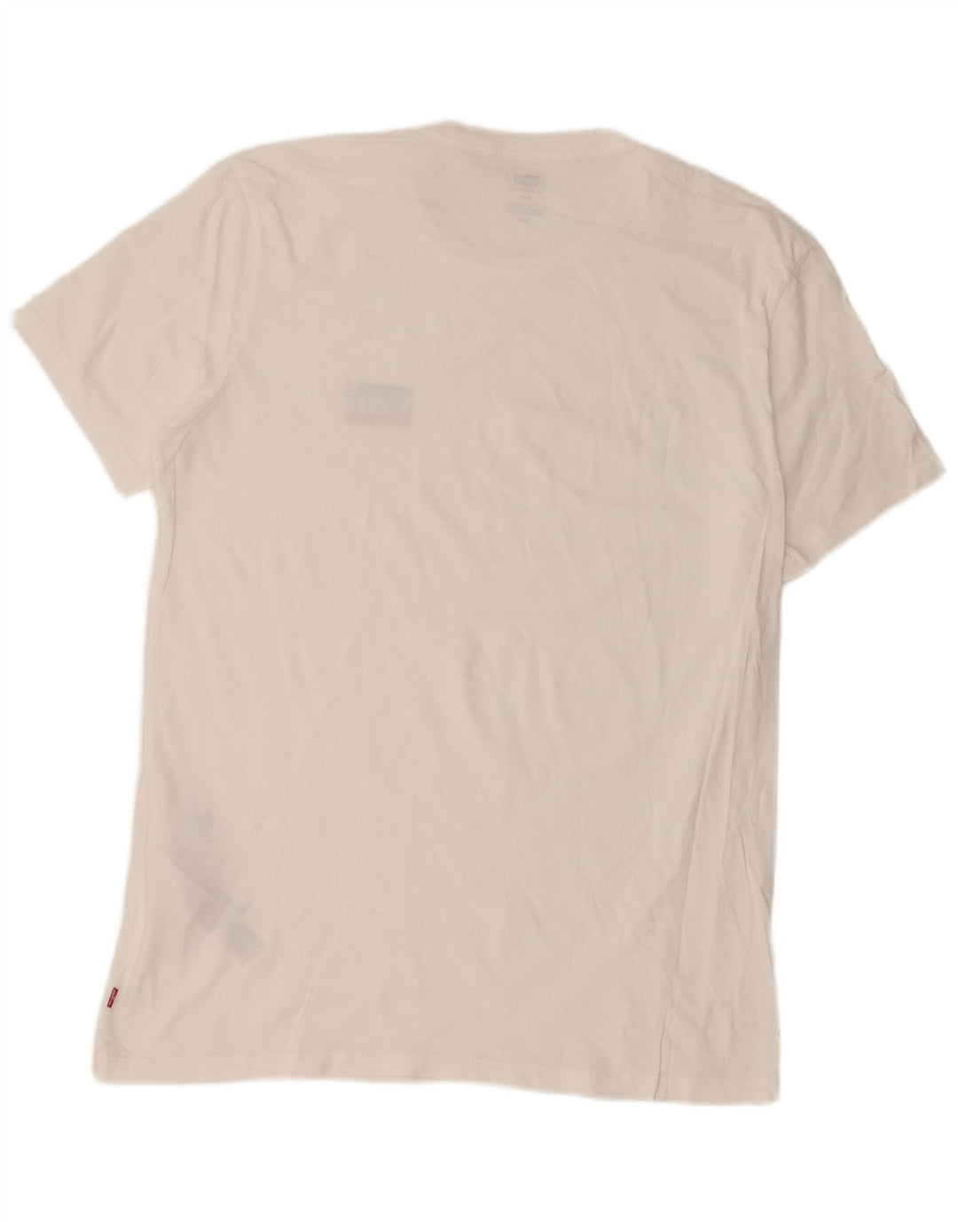 LEVI'S Mens Slim T-Shirt Top Large White Cotton