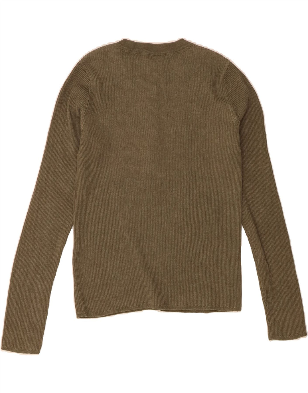 TOMMY HILFIGER Womens Crew Neck Jumper Sweater UK 10 Small Green Cotton Vintage Tommy Hilfiger and Second-Hand Tommy Hilfiger from Messina Hembry 