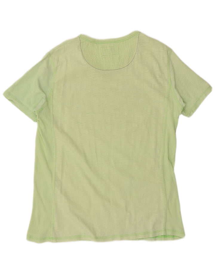 PEPE JEANS Camiseta masculina gráfica top 2XL algodão verde