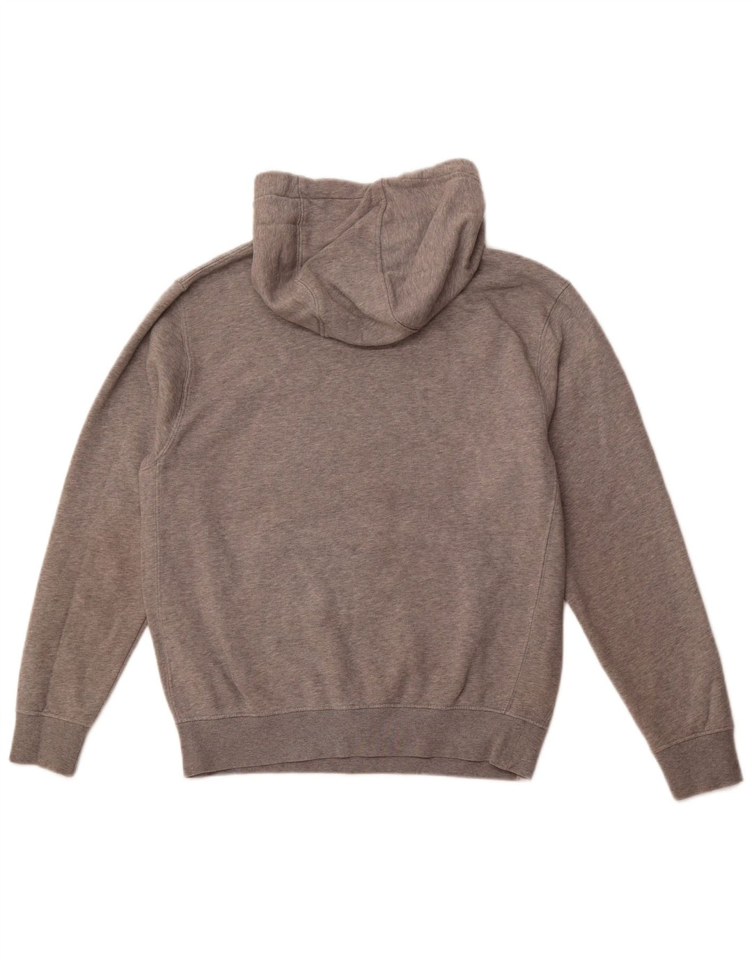 NIKE Mens Hoodie Jumper Pequeno Algodão Cinza