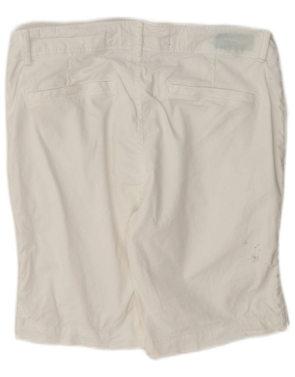 Shorts Chino Feminino Superdry Médio W30 Algodão Branco