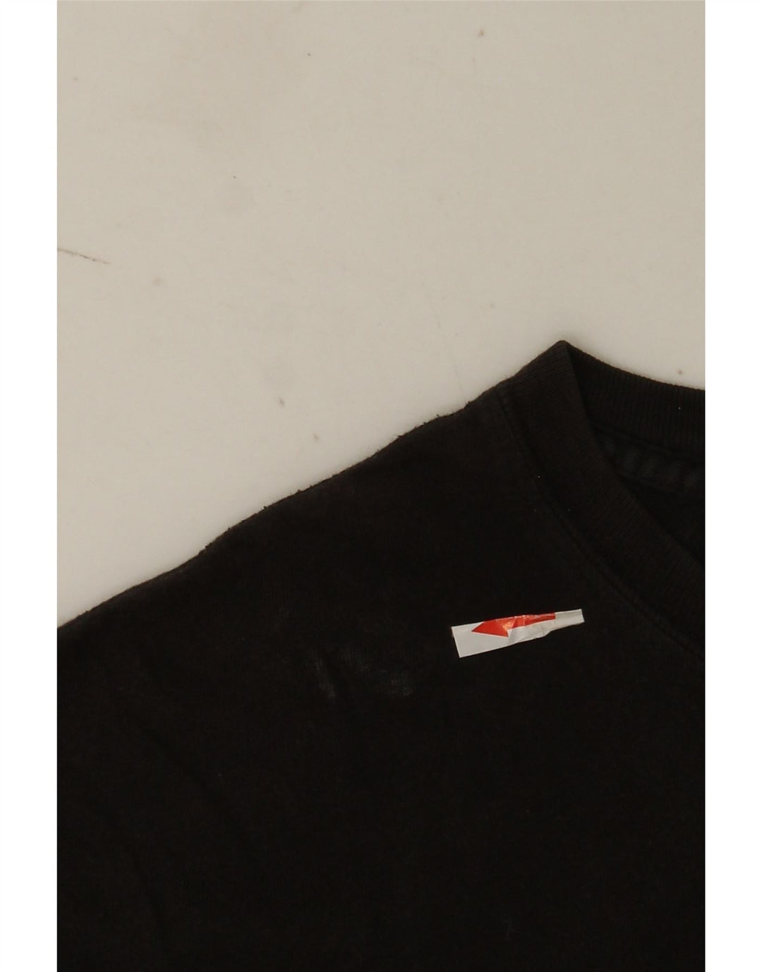 Tommy Hilfiger Camiseta masculina grande de algodão preto