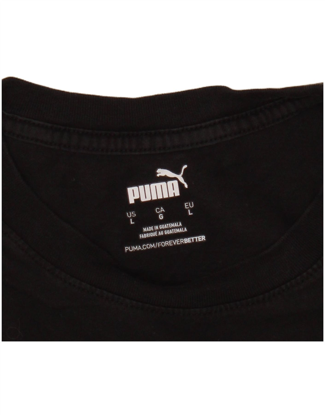 Puma Camiseta Masculina Graphic Top Grande Preto