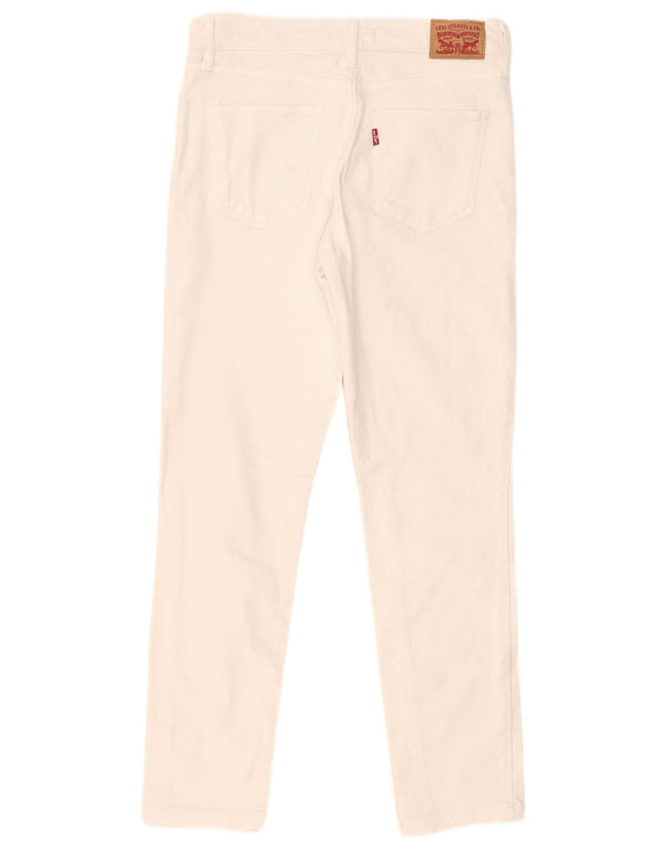 Calça jeans feminina Levi's 311 Shaping Skinny W28 L27 algodão branco