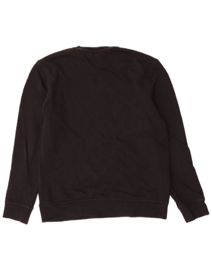 Cos moletom masculino jumper pequeno algodão preto