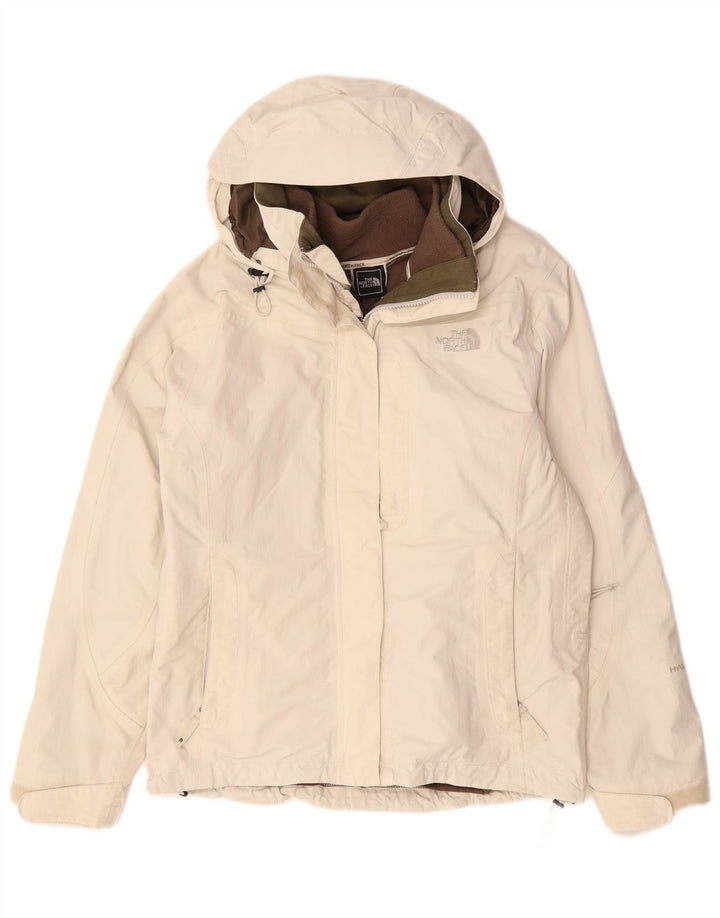 Jaqueta corta-vento feminina The North Face UK 14 médio off white poliéster