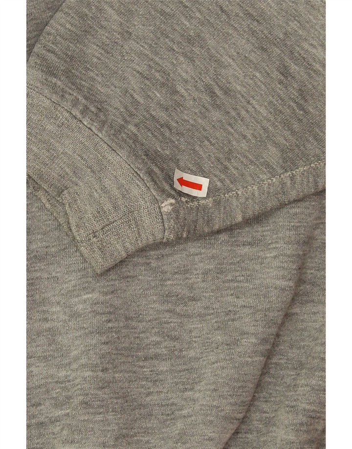 Suéter masculino vintage grande cinza