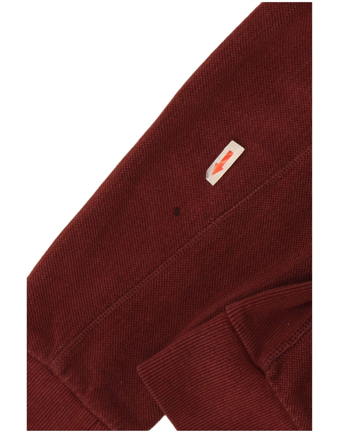 Suéter masculino com capuz Timberland Regular Fit Zip médio Borgonha