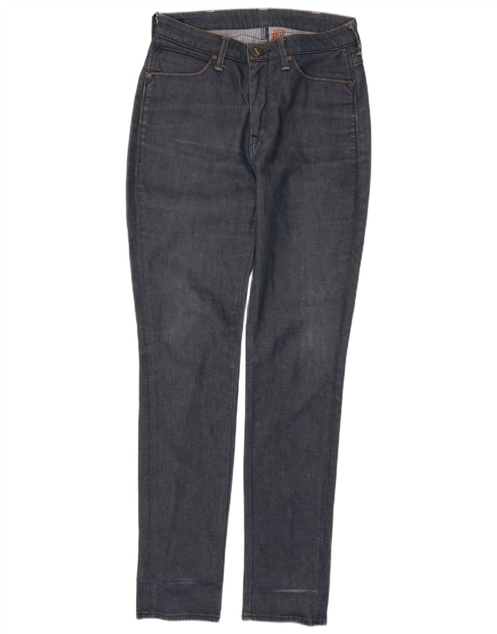 Wrangler feminino Estelle Slim Jeans W30 L34 azul marinho algodão
