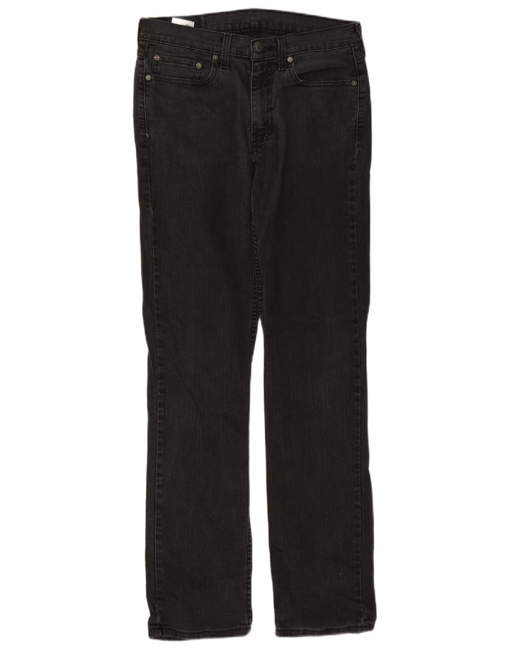 Jeans Levis 514 Straight Masculino W32 L34 Algodão Preto
