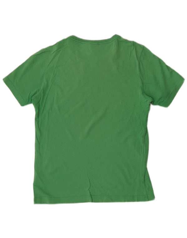 Camiseta Adidas Meninos Graphic Top 13-14 Anos Algodão Verde