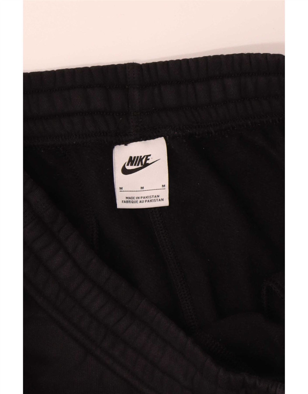 Nike Mens Treino Calças Joggers Médio Algodão Preto