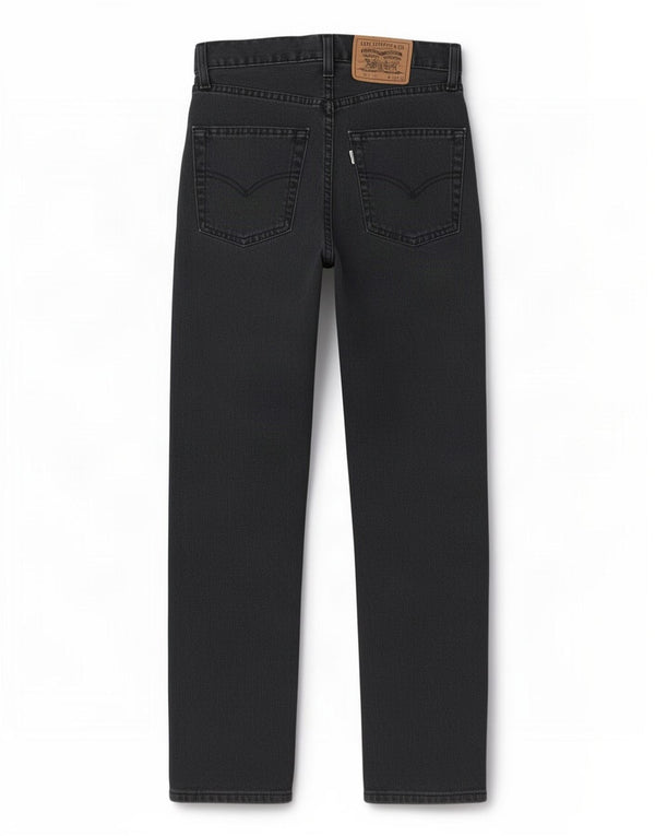 Calça jeans masculina Levi's 551 Straight W28 L30 cinza algodão