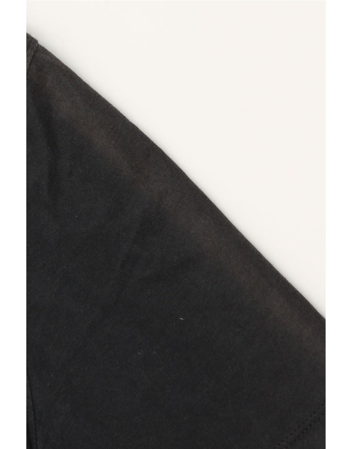 MICHAEL KORS Camiseta masculina gráfica top pequeno algodão preto