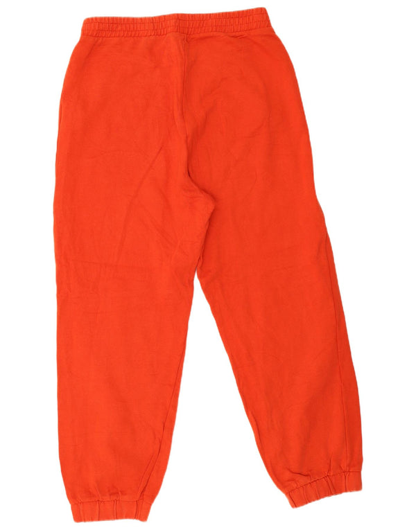 Calça esportiva masculina Zara Graphic Joggers UK 12 algodão vermelho médio