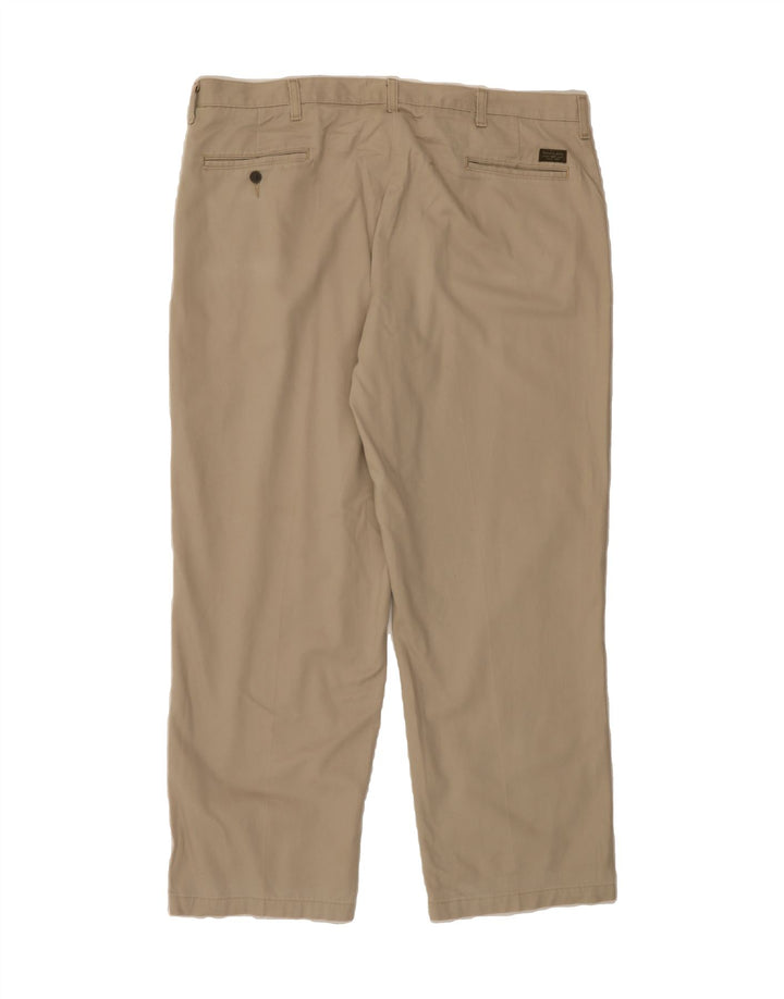 LEE Mens Straight Chino Trousers W42 L30 Beige Cotton Vintage Lee and Second-Hand Lee from Messina Hembry 